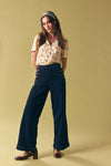 Princess Highway - Chloe Ditsy 90's Blouse - cream