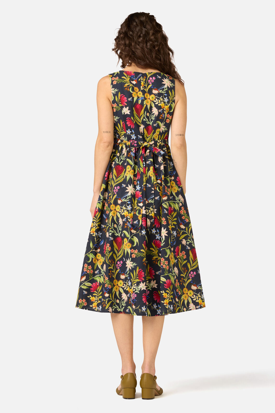 Princess Highway - Fairy Wren Midi Dress - navy