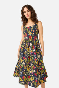 Princess Highway - Fairy Wren Midi Dress - navy