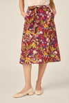 Princess Highway - Fairy Wren Midi Skirt - plum