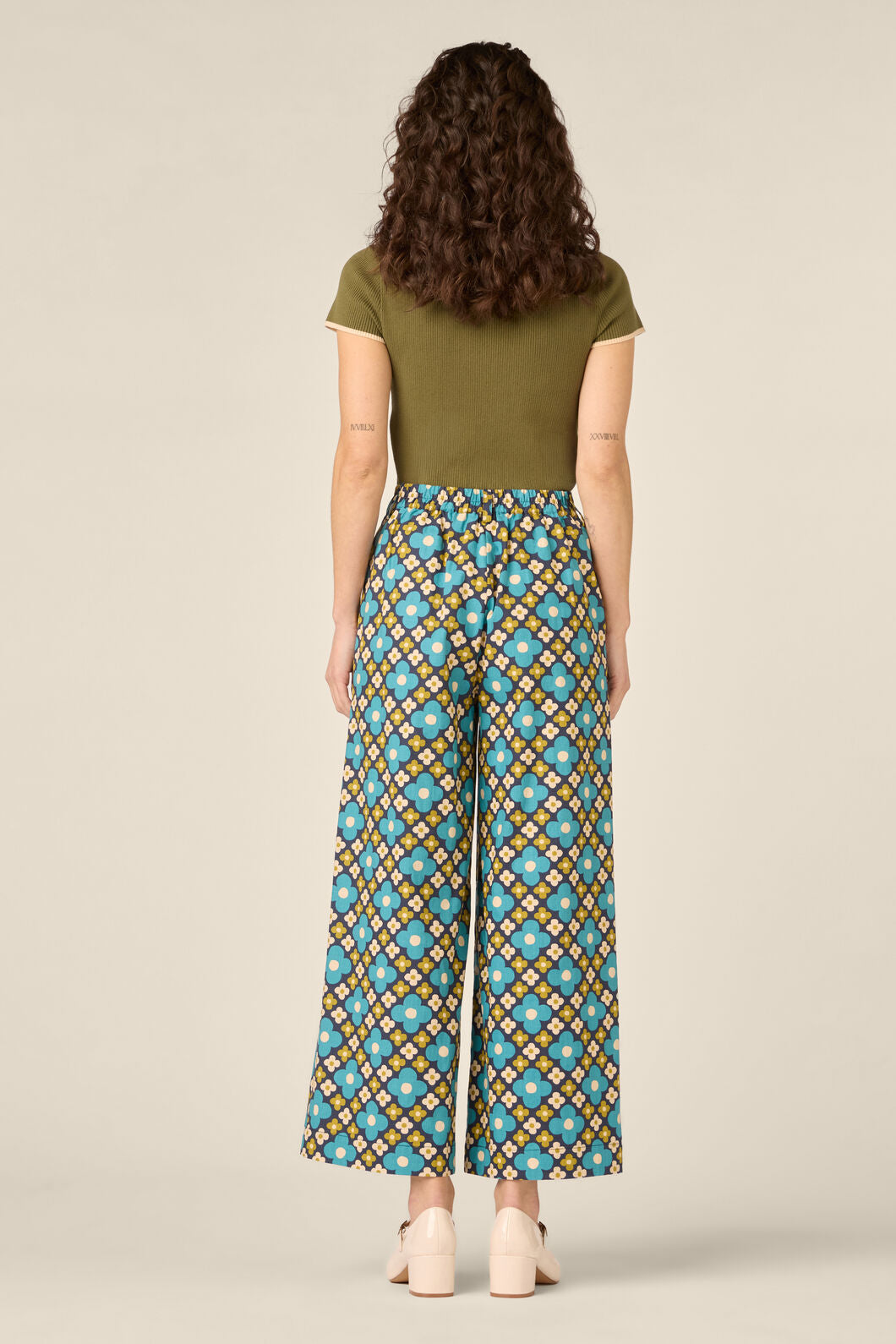 Princess Highway - Mimi Retro Wide Leg Pant - navy
