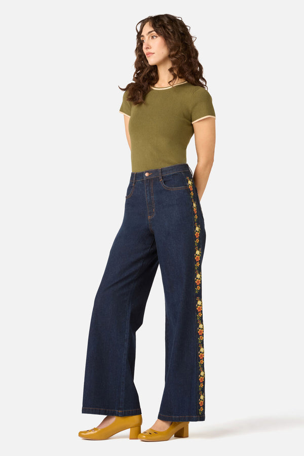 Princess Highway - Gigi Short Sleeve Knit Top - green
