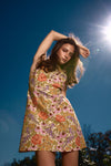 Princess Highway - Adelaide Floral Shift Dress - cream