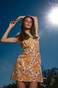 Princess Highway - Adelaide Floral Shift Dress - cream