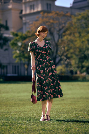 Princess Highway - Goldie Daisy Midi Dress - green