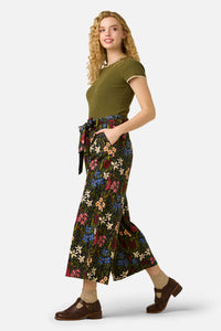 Princess Highway - Mira Native Flora Culotte - navy