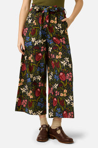Princess Highway - Mira Native Flora Culotte - navy