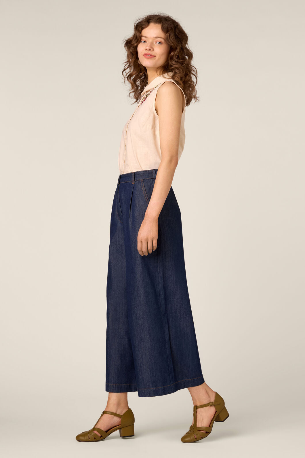 Princess Highway - Orchard Embroidered Top - cream