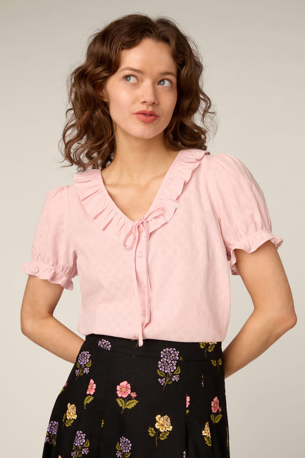 Princess Highway - Gigi Ruffle Blouse - pink