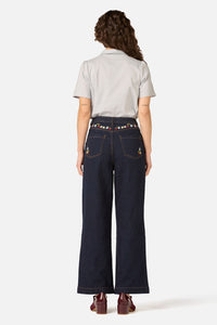 Princess Highway - Lizzy Short Sleeve Blouse - blue