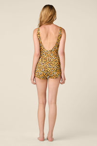 Princess Highway - Meadow Boyleg One Piece - chocolate