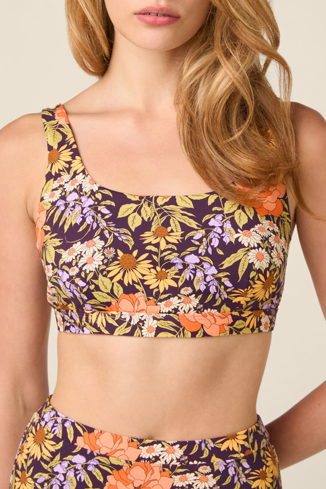 Princess Highway - Adelaide Bikini Top - plum