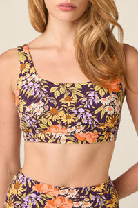 Princess Highway - Adelaide Bikini Top - plum