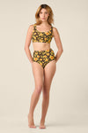Princess Highway - Sunflower Bikini Bottom - chocolate