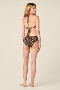 Princess Highway - Posy Floral Bikini Bottom - black