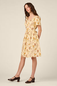 Princess Highway - Native Bee & Flora Dress - lemon