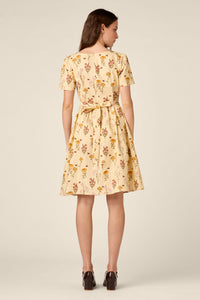Princess Highway - Native Bee & Flora Dress - lemon