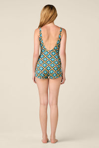 Princess Highway - Mimi Geo Boyleg One Piece - blue