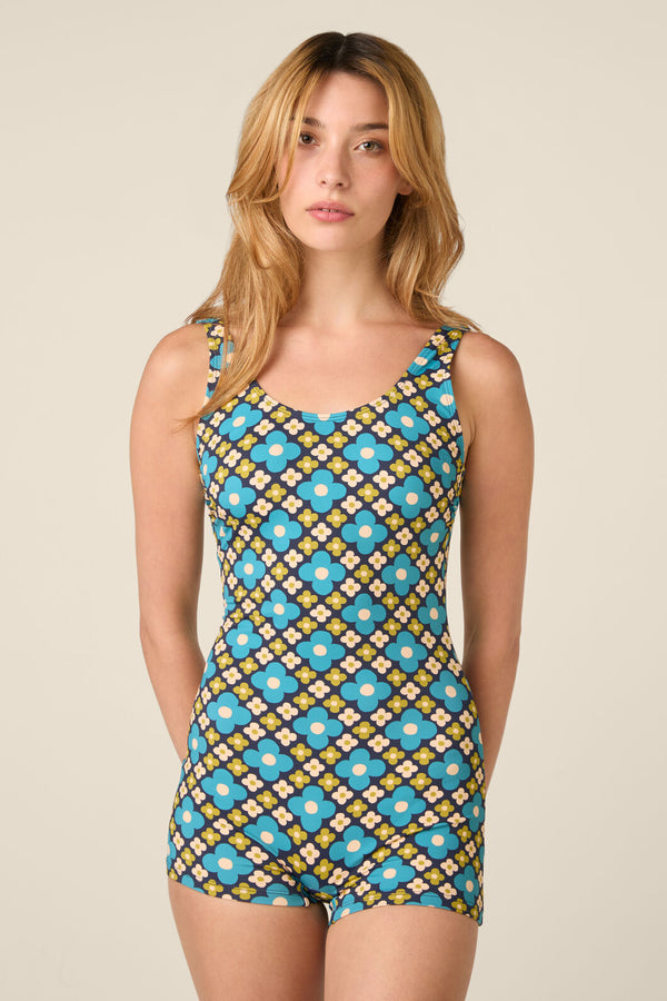 Princess Highway - Mimi Geo Boyleg One Piece - blue