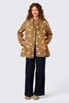 Princess Highway - Dogs & Flowers Raincoat - chocolate