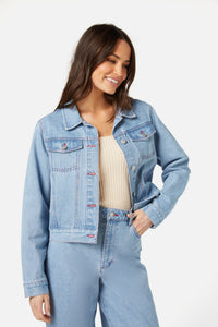 Princess Highway - Sasha Denim Jacket - light-denim