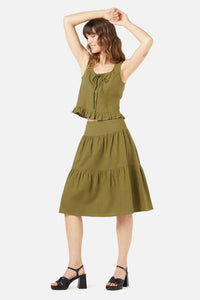Princess Highway - Leisel Skirt - green