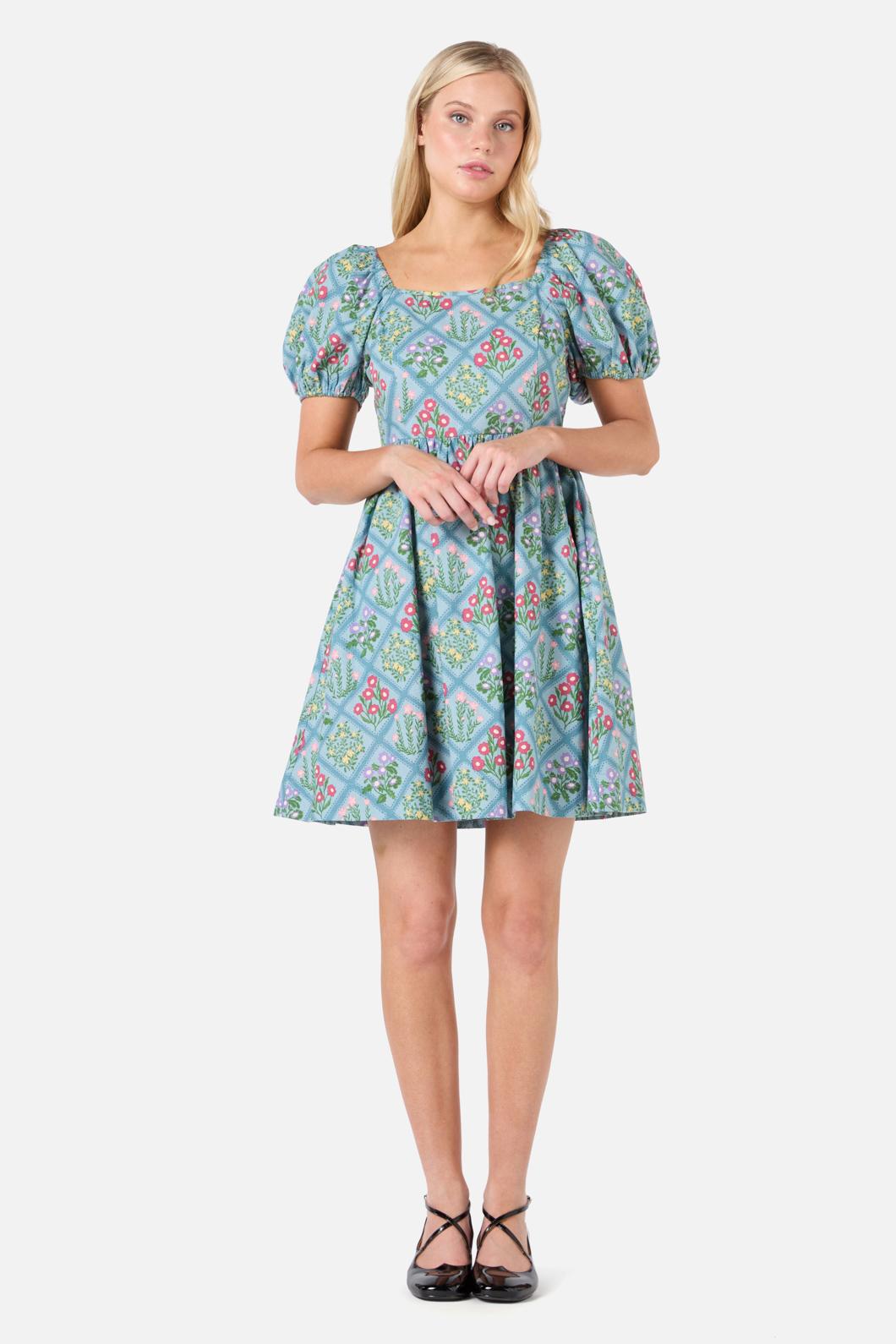 open lace back dress Coral Reef Smock Dress US