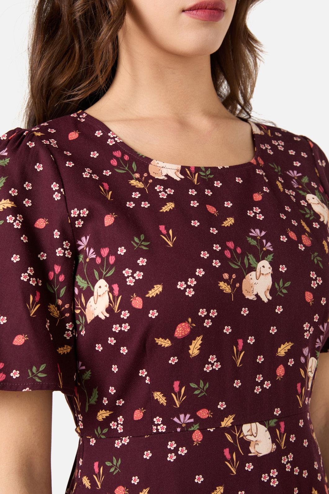 Coco Rabbit Midi Dress – Princess Highway