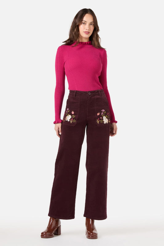 burgundy