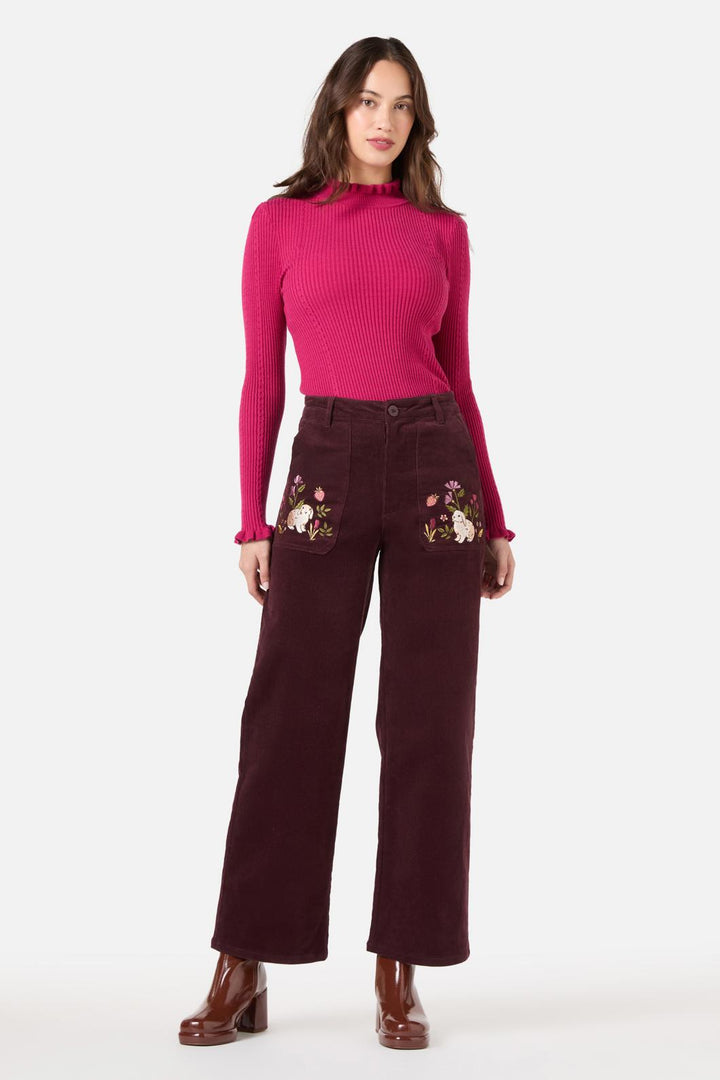 burgundy