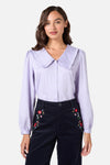 Princess Highway - Sherry Cute Collar Blouse - lilac