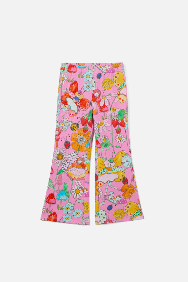 Princess Highway - Fairies Kids Flared Legging - pink