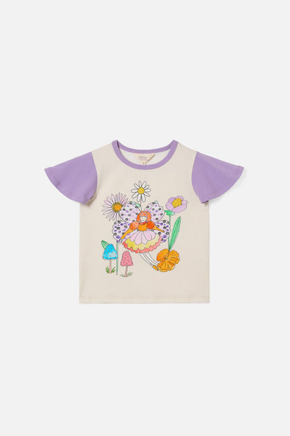 Princess Highway - Fairy Garden Kids Tee - multi