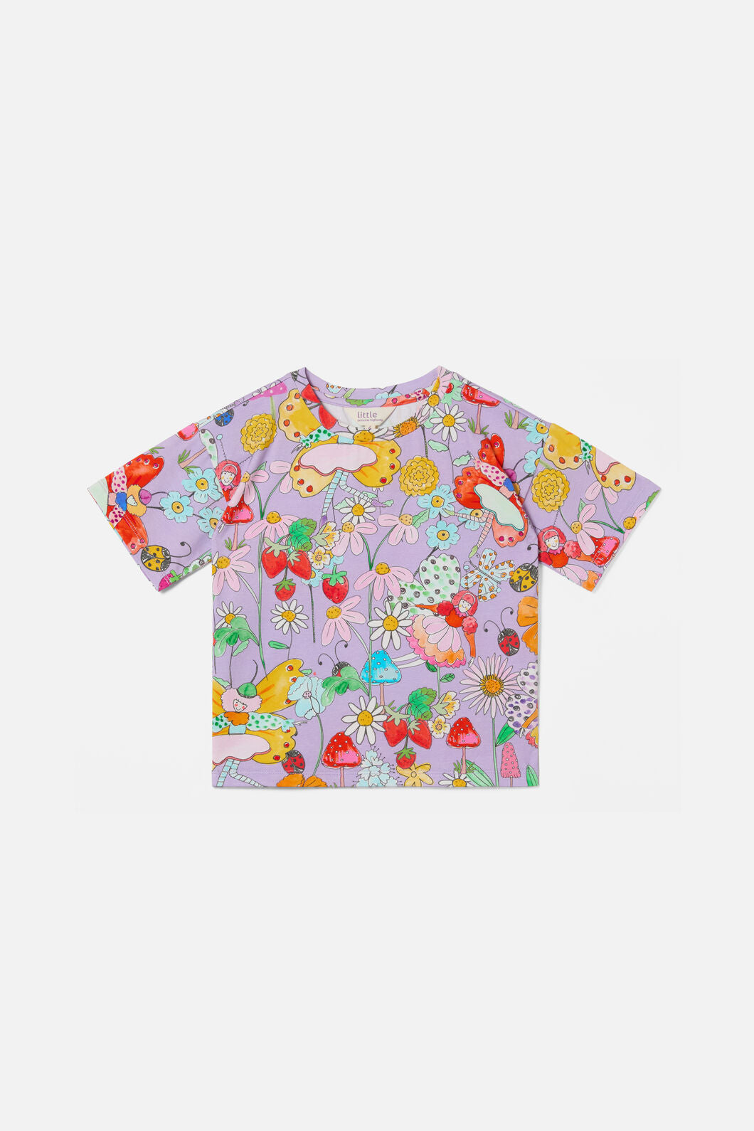 Princess Highway - Fairies Kids SS Tee - lilac