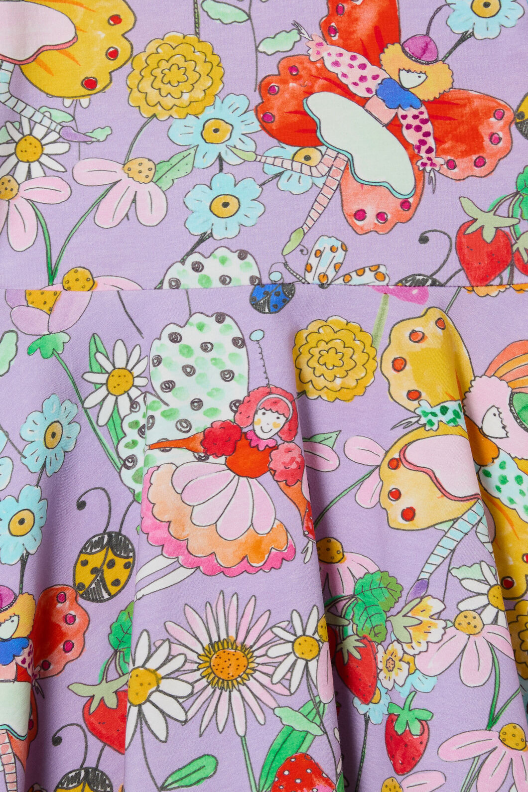 Princess Highway - Fairies Kids Flutter Dress - lilac