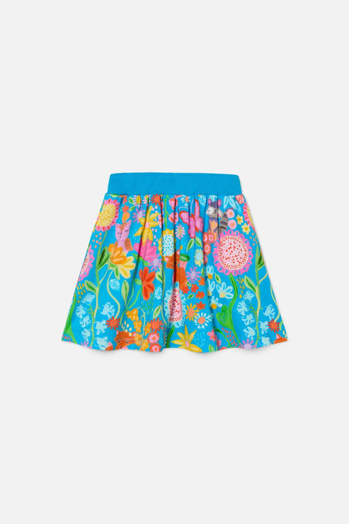 Flower Child Funky Knit Skirt