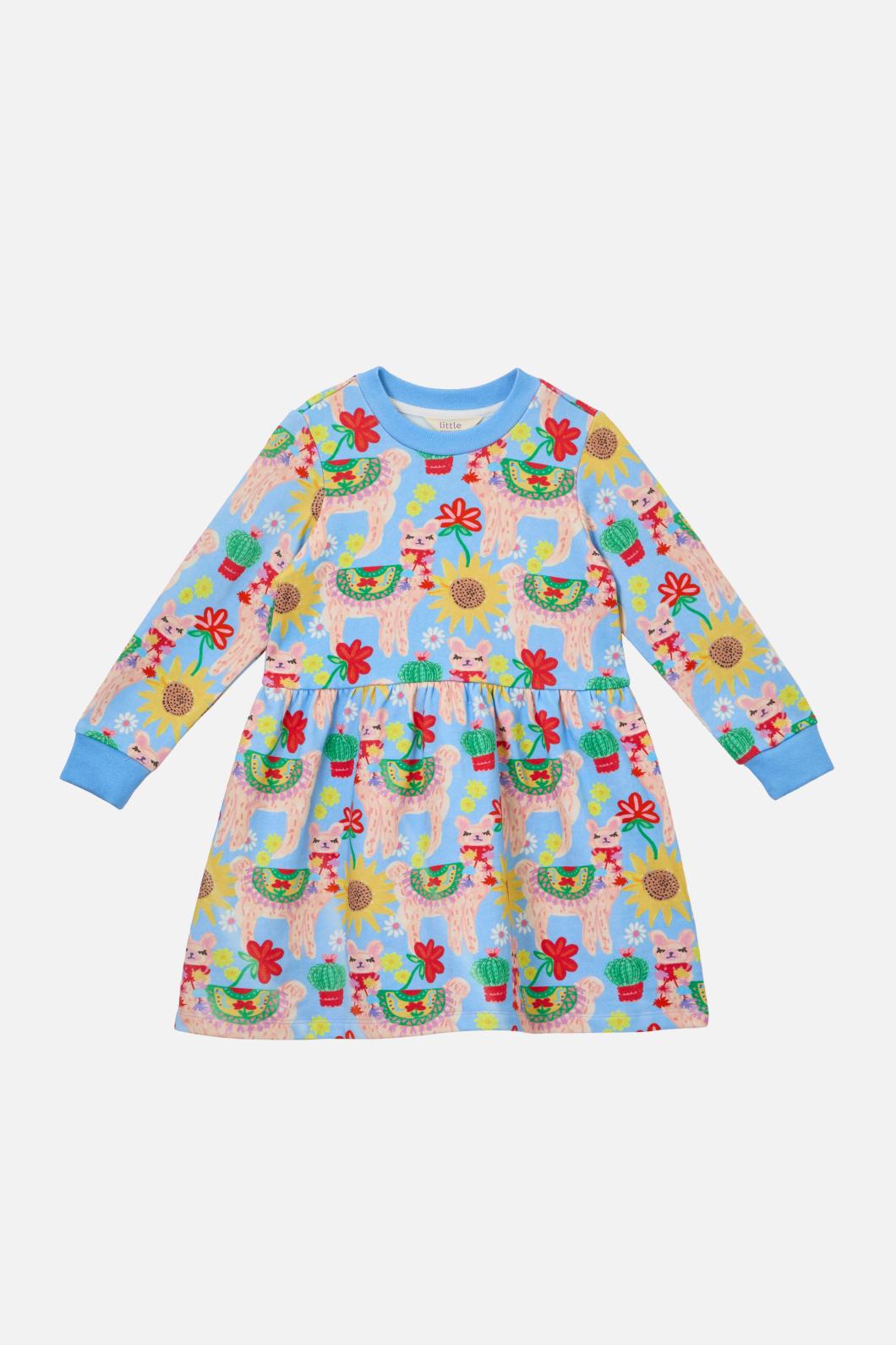 Llama Kids Dress  Princess Highway