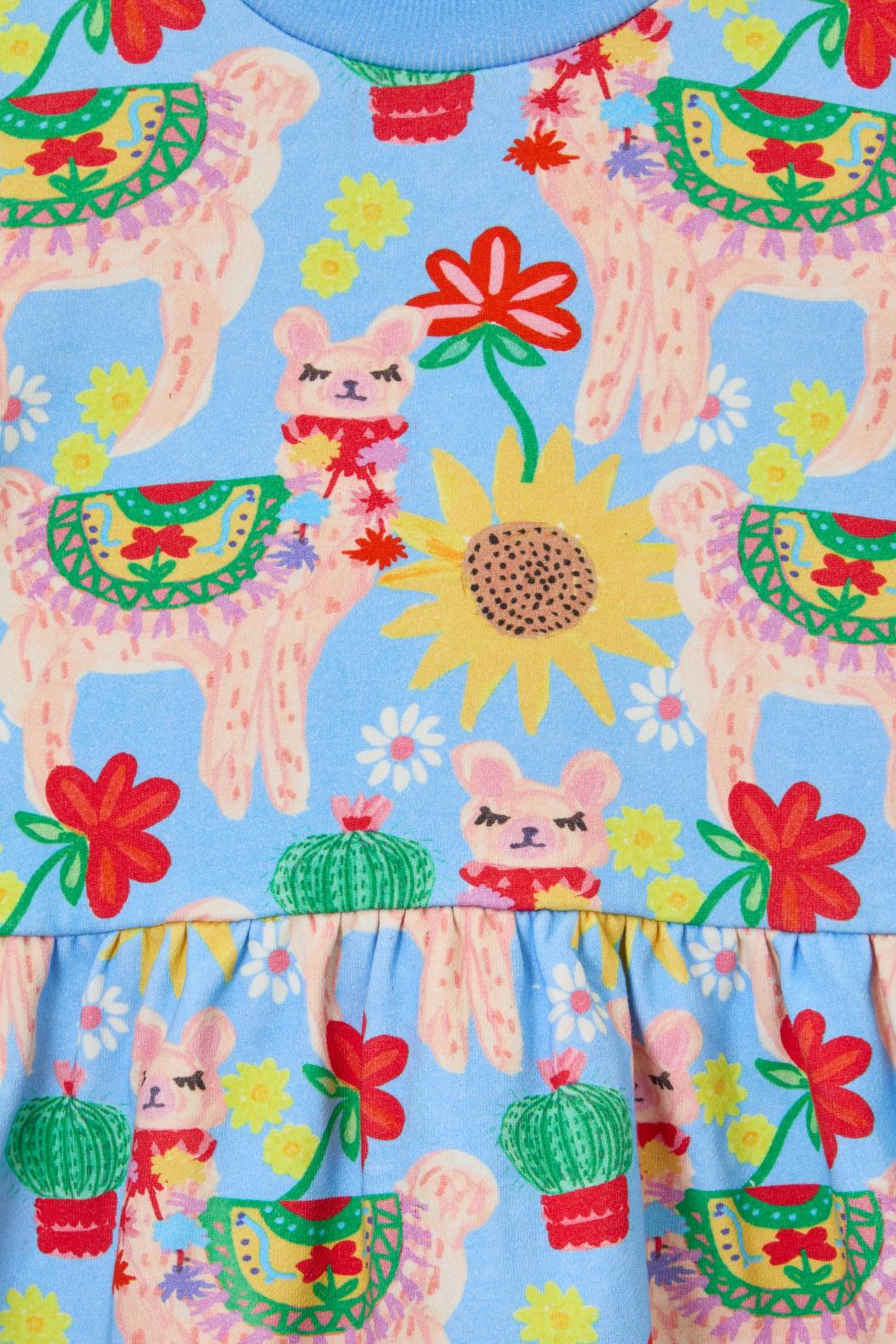 princess highway llama dress Llama V Neck Sleeveless Dress