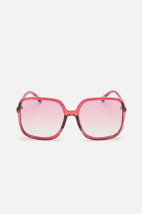 Princess Highway - Berry 70s Glamour Sunglasses - berry