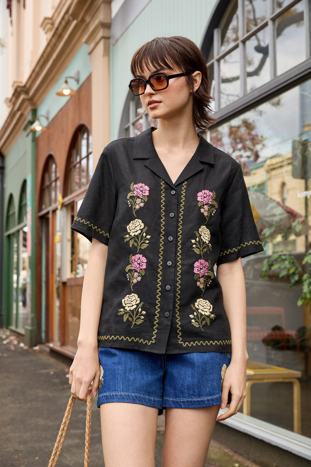 Princess Highway - Modern Chic Sunglasses - black