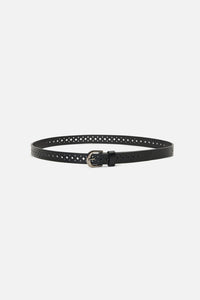 Princess Highway - Black Cut Out Belt - black
