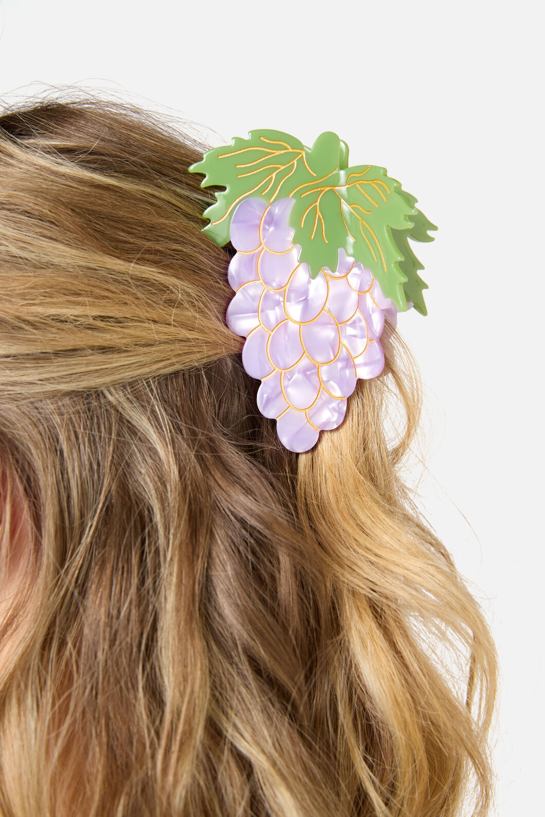 Princess Highway - Grape Claw Clip - purple