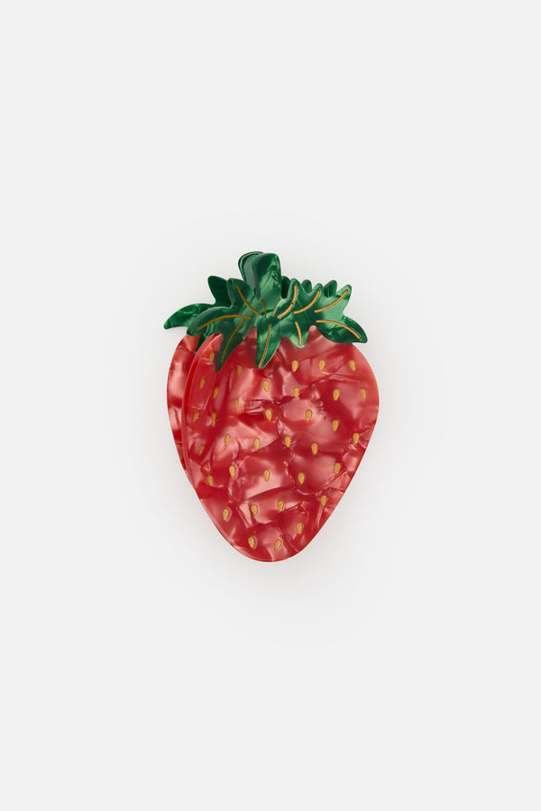 Princess Highway - Strawberry Claw Clip - red