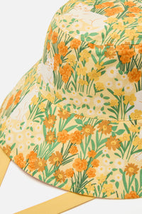 Princess Highway - Cat & Flora Reversible Hat - yellow
