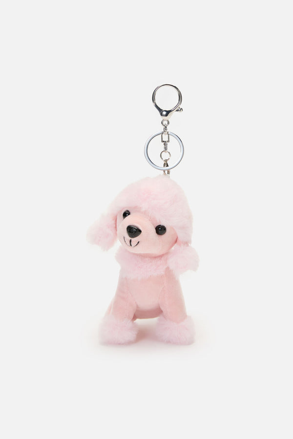Princess Highway - Pink Poodle Bag Charm - pink
