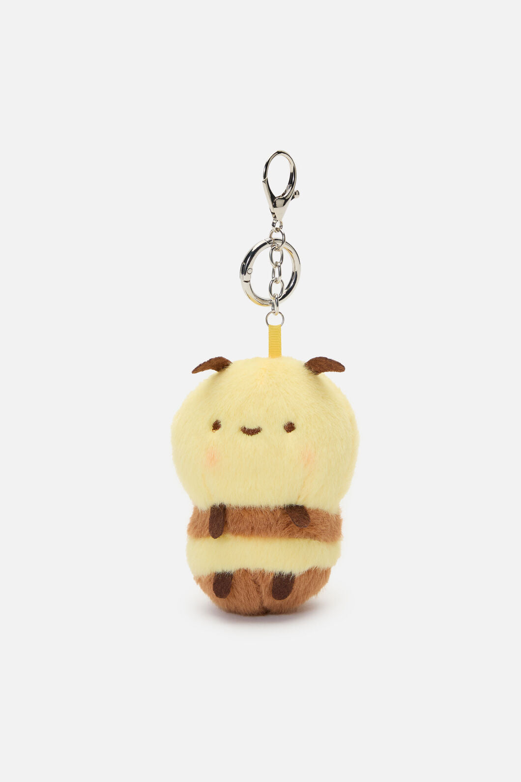 Princess Highway - Plush Bee Bag Charm - yellow