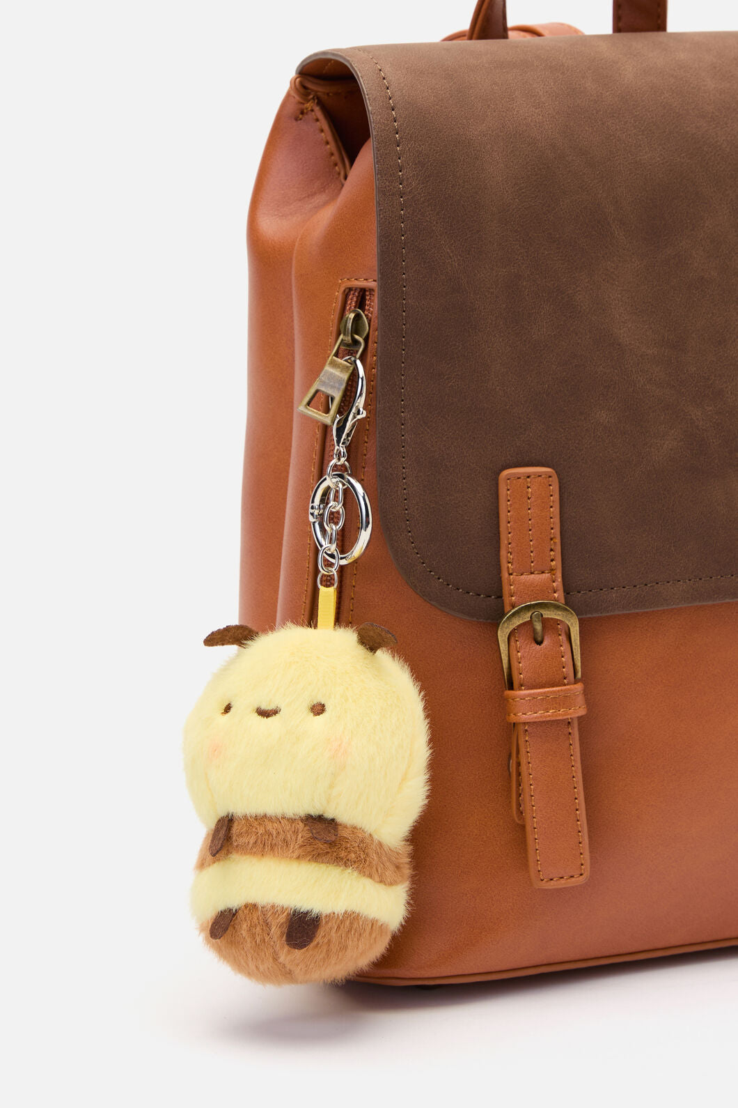 Princess Highway - Plush Bee Bag Charm - yellow
