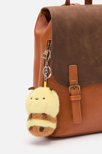 Princess Highway - Plush Bee Bag Charm - yellow