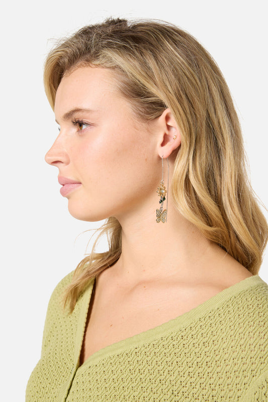Princess Highway - Garden Party Earrings - silver