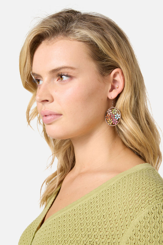 Princess Highway - Flower Garden Earrings - multi
